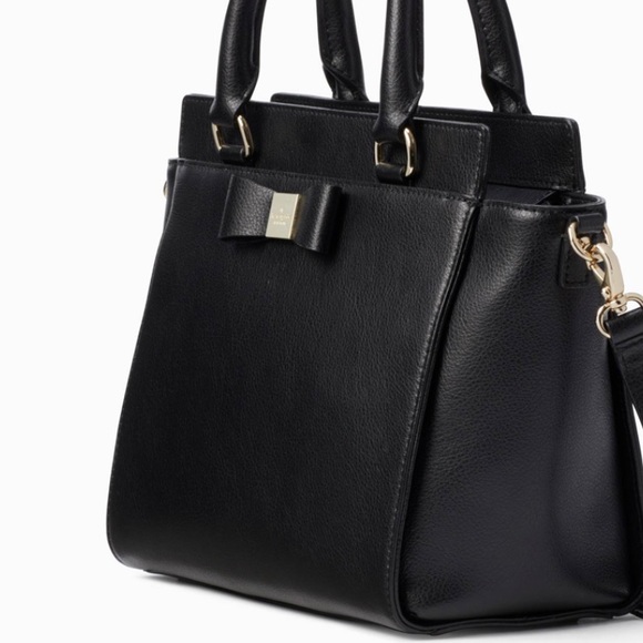 ⛔️SOLD⛔️Authentic Kate spade leather Crosb/Satchel - Picture 5 of 7